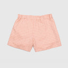 جينجرسنابس شورت كاروهات بجيوب أمامية أطفالي بنات وردي باهت