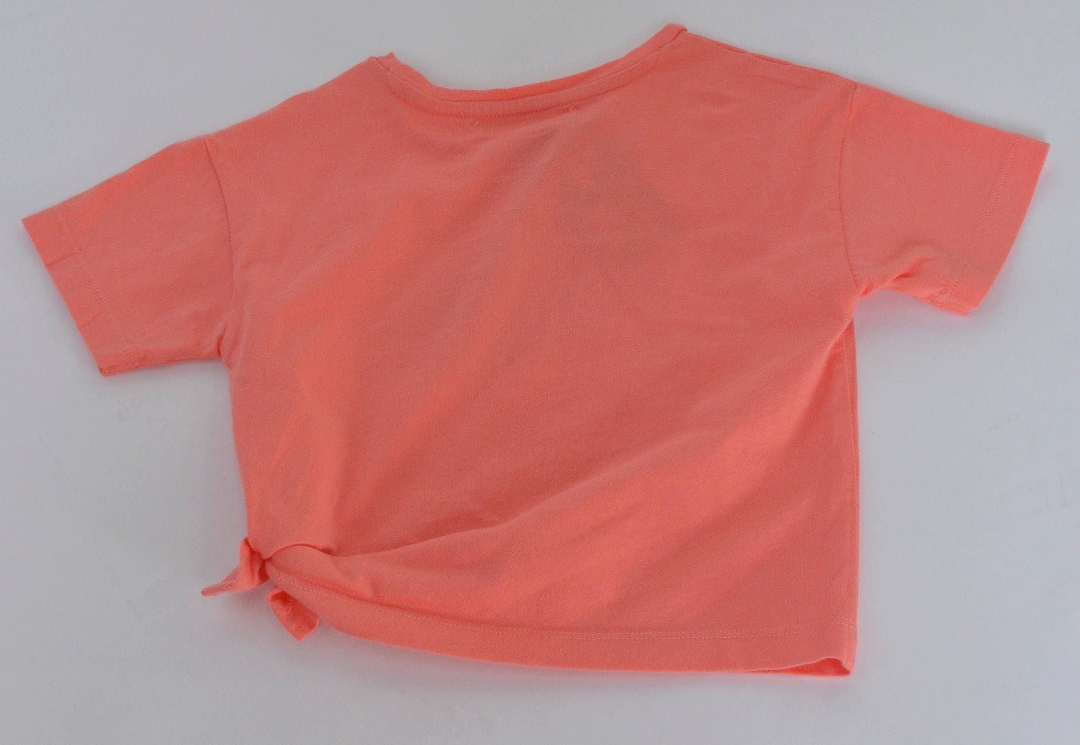 جينجرسنابس بلوزة بناتي بتطريز خيط وفيونكة جانبية وردي صدفي