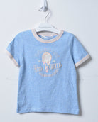 جينجرسنابس تيشيرت بطبعة أيس كريم بناتي أزرق فاتح
