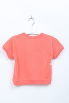 جينجرسنابس تيشيرت كم قصير بناتي أحمر بنفسجي