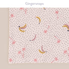 جينجرسنابس تي شيرت بناتي بنمط فواكة متعدد الألوان