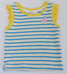 جينجرسنابس بلوزة كت بكرانيش مخطط بالعرض بناتي متعدد الألوان