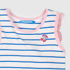 جينجرسنابس بلوزة كت مخططة بالعرض بناتي متعدد الألوان