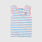 جينجرسنابس بلوزة كت مخططة بالعرض بناتي متعدد الألوان