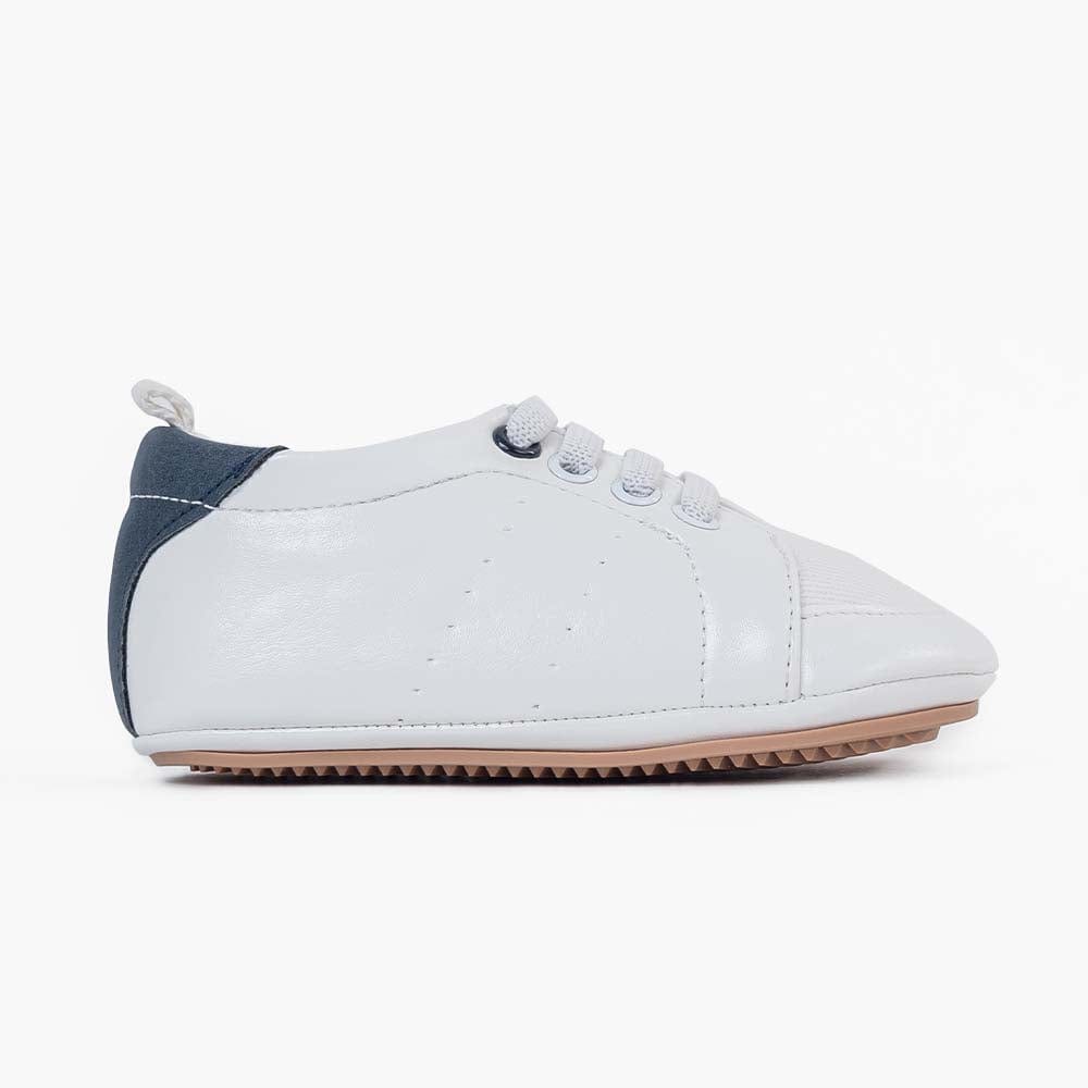 جينجرسنابس حذاء ولادي رضع رياضي سادة ابيض / ازرق