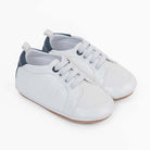 جينجرسنابس حذاء ولادي رضع رياضي سادة ابيض / ازرق