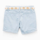 جينجرسنابس شورت قصير بجيوب ولادي رضع أزرق فاتح