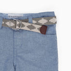 جينجرسنابس شورت قصير بثنية ولادي رضع أزرق غامق