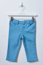 جينجرسنابس بنطلون ولادي رضع جينز سادة رمادي هادئ