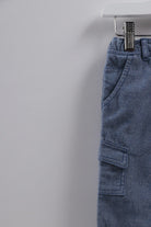 جينجرسنابس بنطلون اطفال رضع ولادي بجيوب أمامية وجانبية أزرق