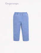 جينجرسنابس بنطلون بيجامة بيبي ولاد أزرق