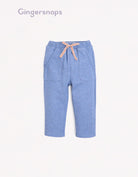 جينجرسنابس بنطلون بيجامة بيبي ولاد أزرق
