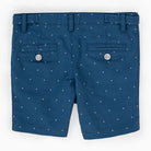 جينجرسنابس شورت منقط بجيوب جانبية ولادي رضع أزرق غامق