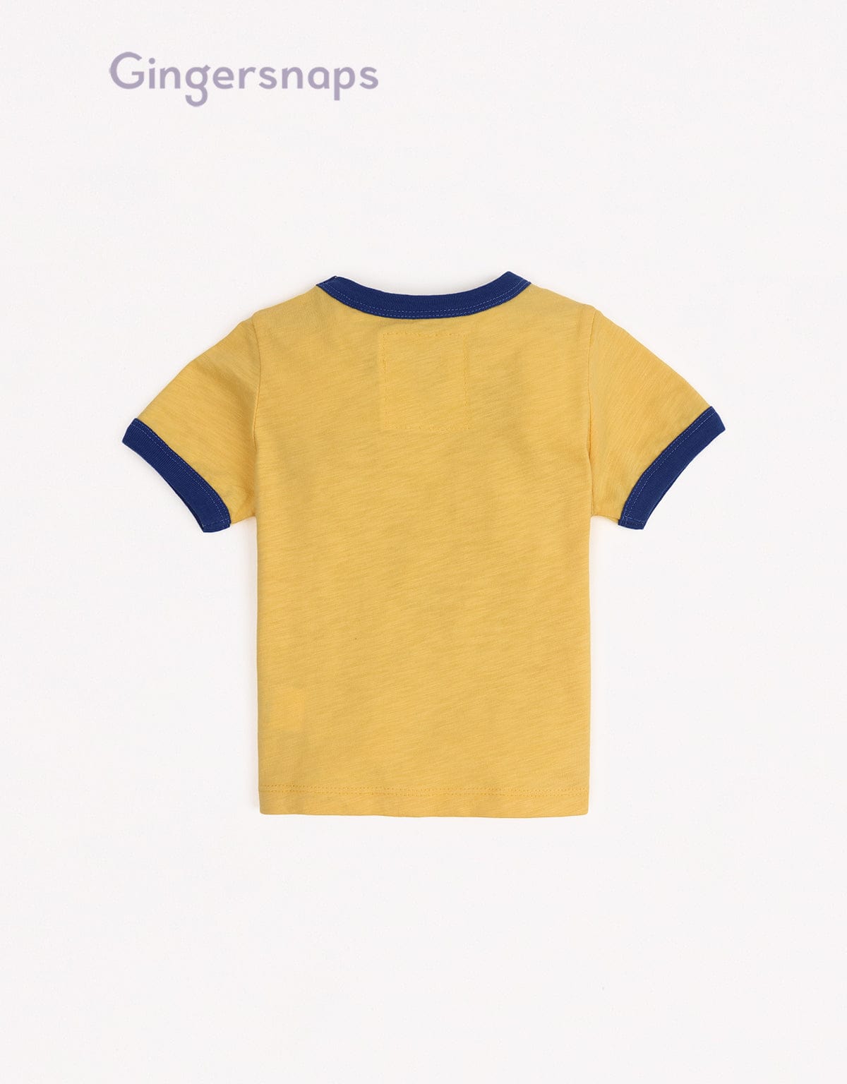 جينجرسنابس تي شيرت بيبي أولاد بطبعة فيديو جيم أصفر