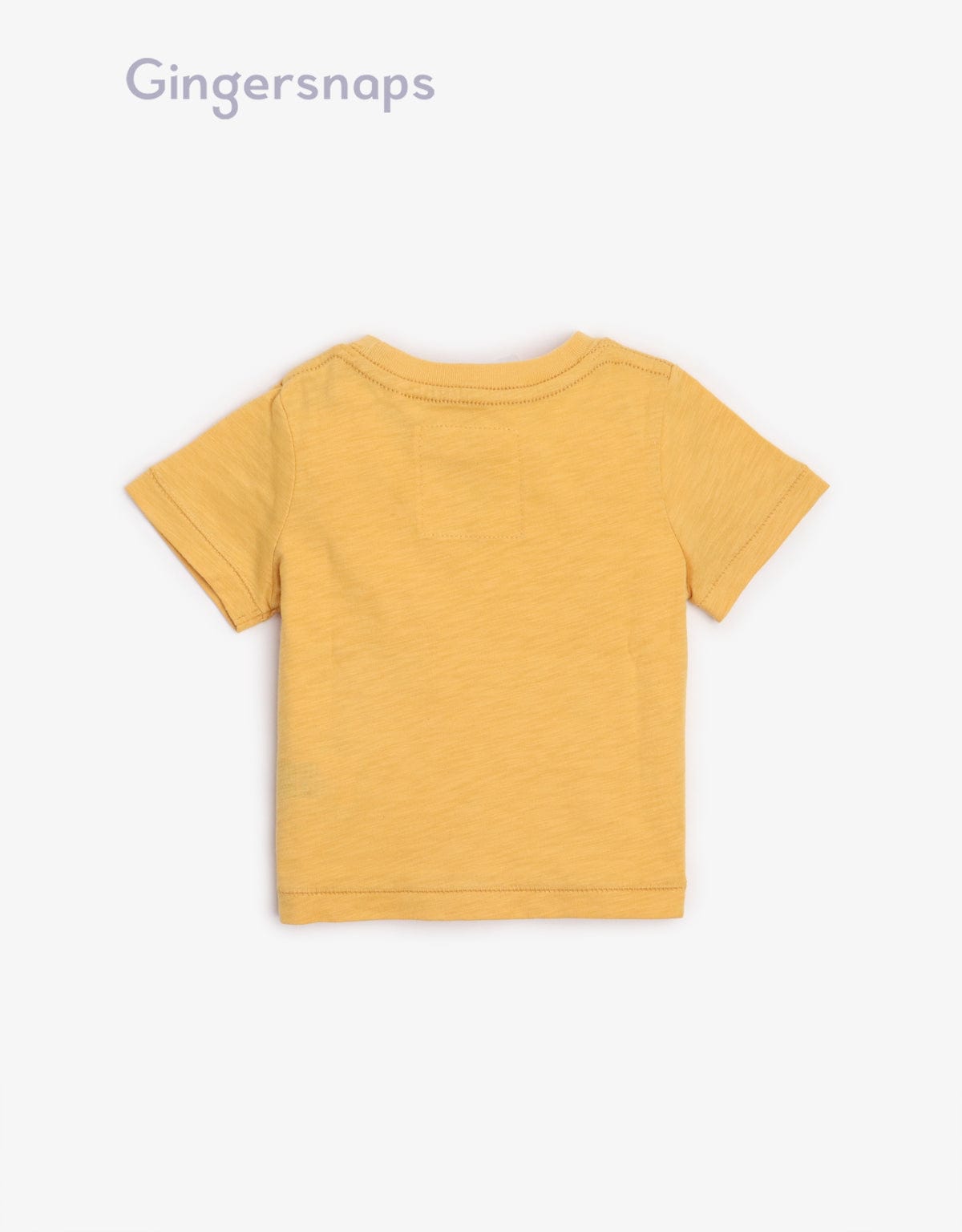 جينجرسنابس تي شيرت بيبي أولاد بطبعة شمس ذهبي