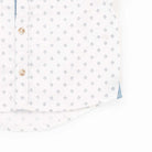 جينجرسنابس قميص منقوش بولو ولادي رضع أوف وايت / أزرق