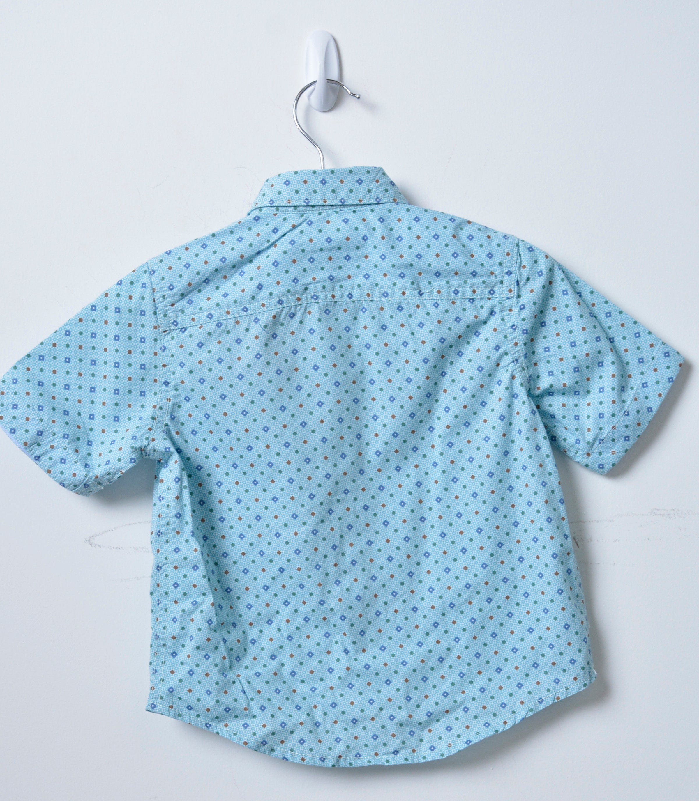 جينجرسنابس قميص رضع ولادي بأكمام نص بنمط متعدد الألوان