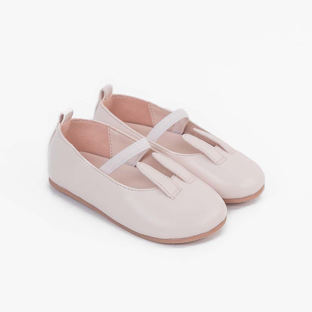 جينجرسنابس حذاء بناتي رضع مسطح وردي فاتح