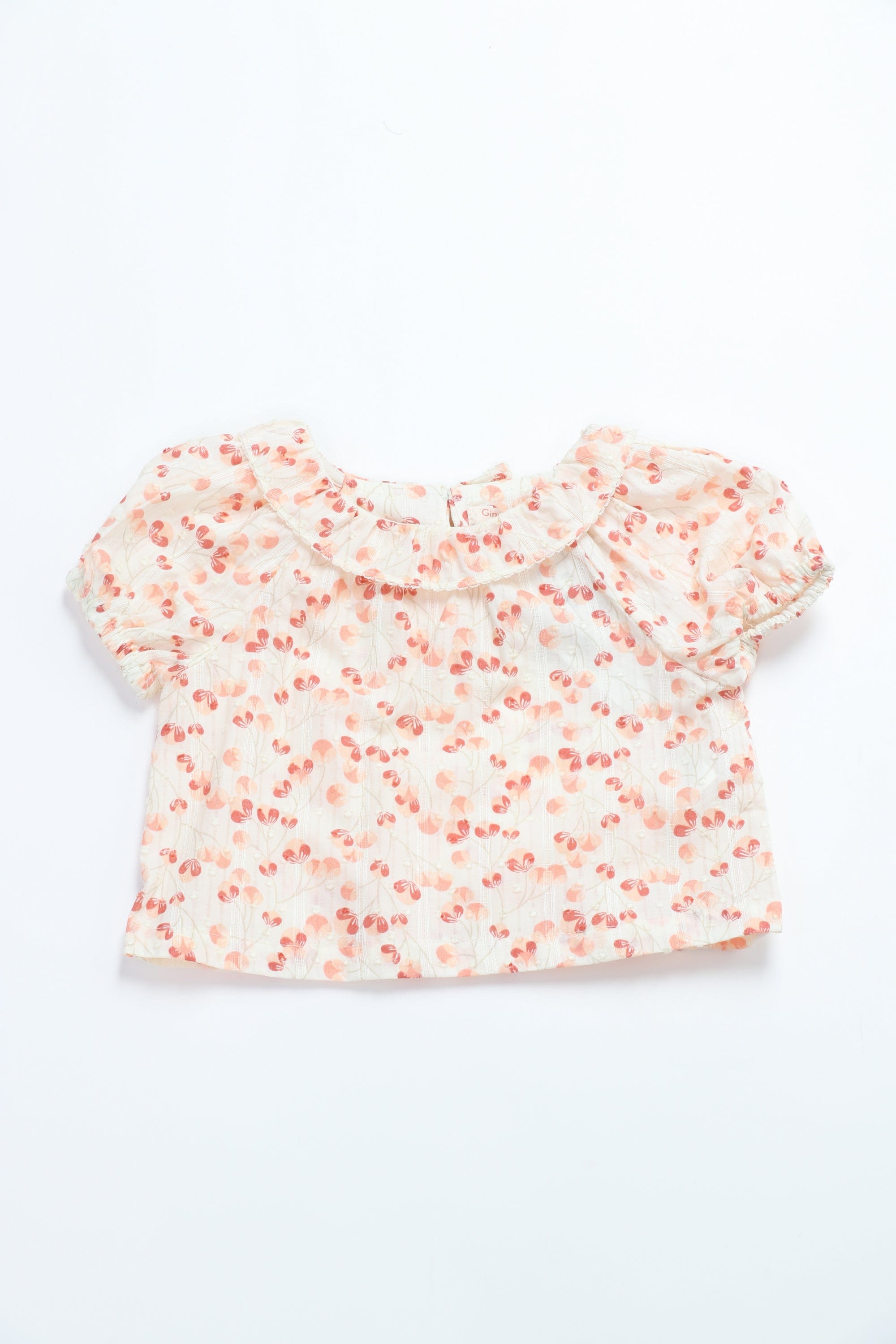 جينجرسنابس بلوزة بناتي رضع مشجرة بياقة دائرية متعدد الألوان