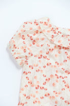 جينجرسنابس بلوزة بناتي رضع مشجرة بياقة دائرية متعدد الألوان