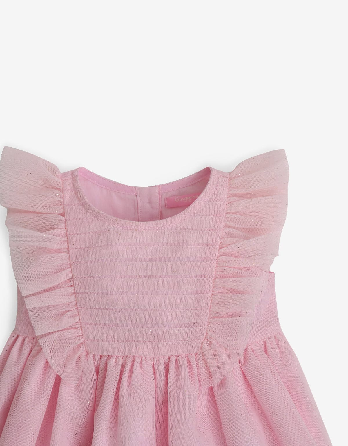 جينجرسنابس فستان بيبي بدون أكمام فراشة أرجواني