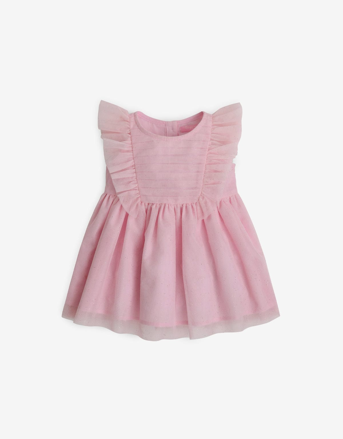 جينجرسنابس فستان بيبي بدون أكمام فراشة أرجواني