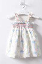 جينجرسنابس فستان بناتي رضع حمالات بنقشة ورود متعدد الألوان