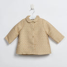 جينجرسنابس جاكيت مطرز بأزرار من الامام للفتيات الرضع ذهب