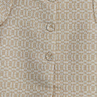 جينجرسنابس جاكيت مطرز بأزرار من الامام للفتيات الرضع ذهب