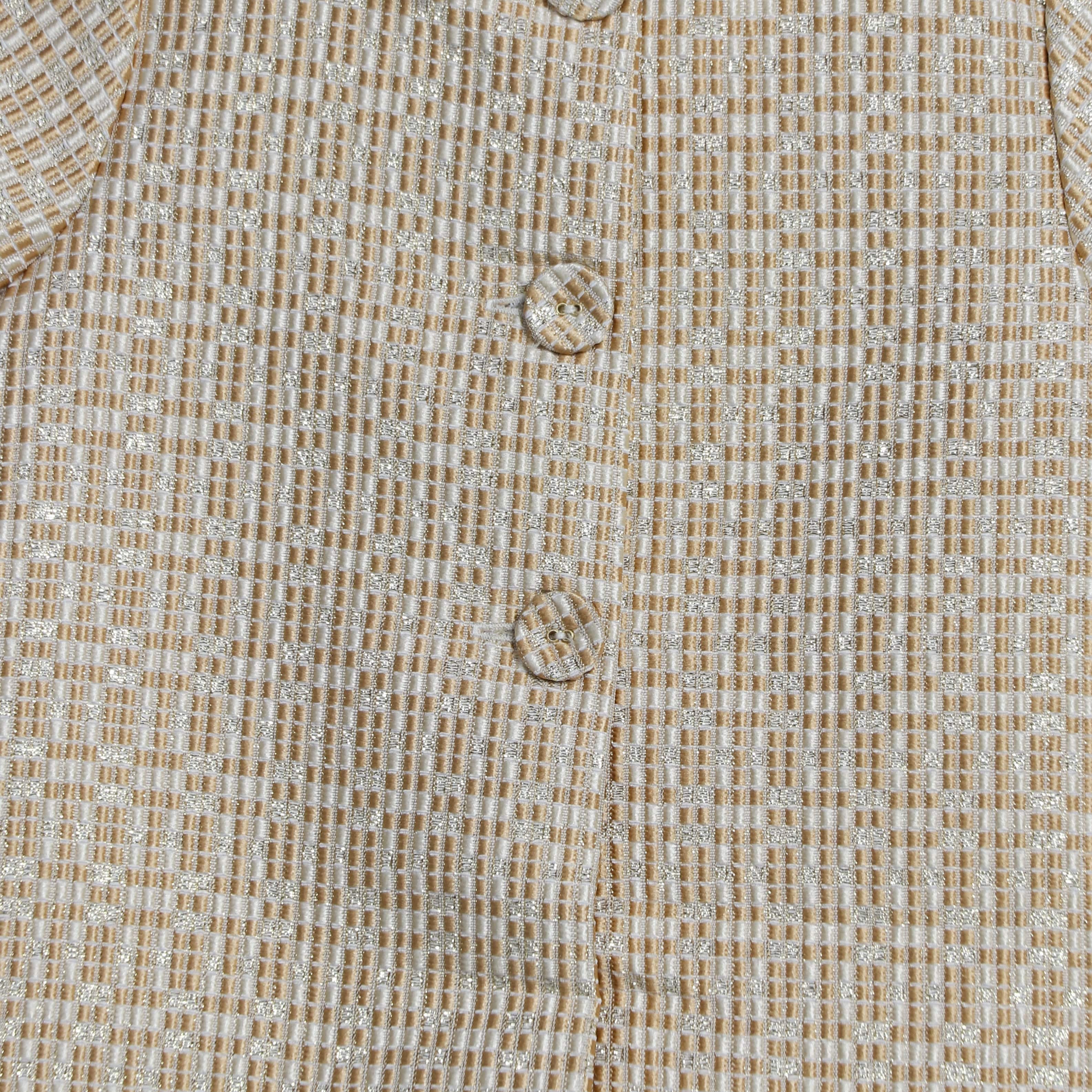 جينجرسنابس جاكيت مطرز بأزرار من الامام للفتيات الرضع ذهب