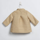 جينجرسنابس جاكيت مطرز بأزرار من الامام للفتيات الرضع ذهب
