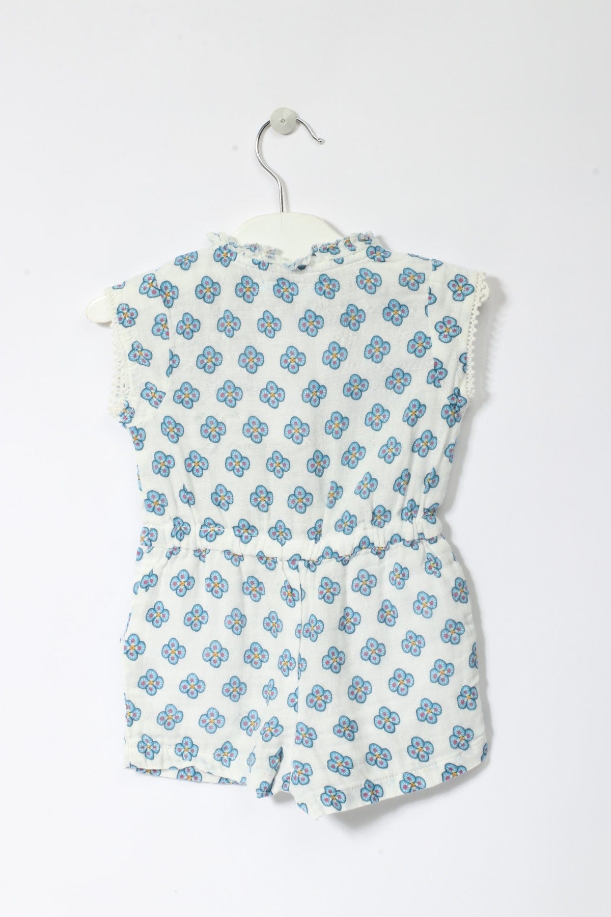 جينجرسنابس جمبسوت بيبي بنات بأزرار أمامية مشجر متعدد الألوان