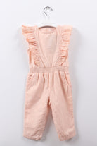 جينجرسنابس جمبسوت رضع بناتي مخطط بخصر مطاطي ذهب