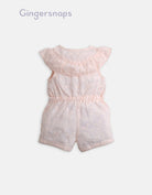 جينجرسنابس جمبسوت بناتي مطرز بالورود أحمر بنفسجي