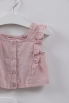 جينجرسنابس طقم رسمي بناتي بشورت مشجر متعدد الألوان