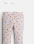 جينجرسنابس بنطلون ليقنز رضع بناتي بنمط شمس وردي