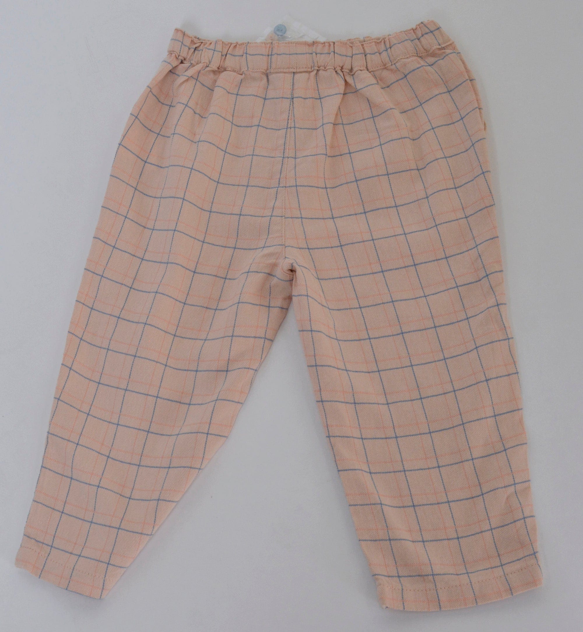 جينجرسنابس بنطلون بناتي رضع كاروهات بأزرار أمامية متعدد الألوان