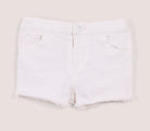 جينجرسنابس شورت بناتي للرضع سادة بجيوب من الخلف أوف وايت