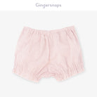 جينجرسنابس شورت بيبي بنات بنمط بفيونكة متعدد الألوان