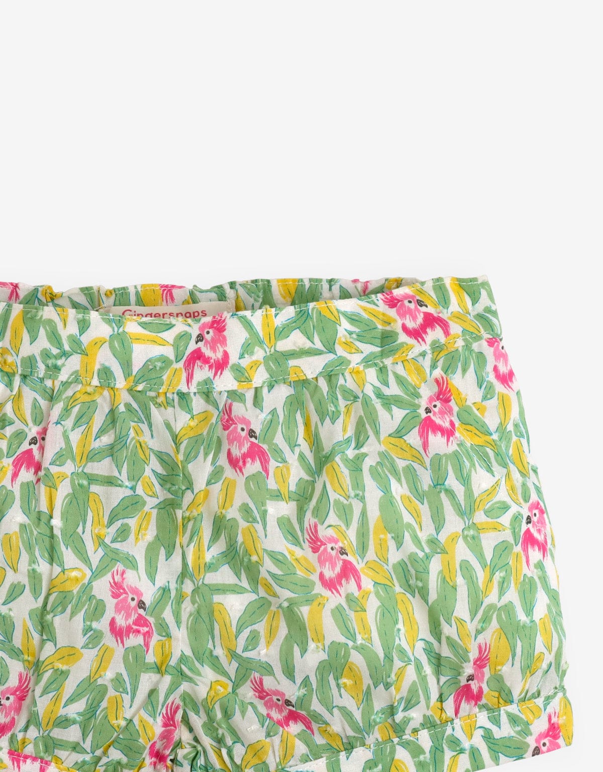 جينجرسنابس شورت قصير بناتي مشجر متعدد الألوان