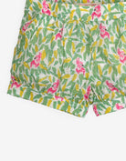 جينجرسنابس شورت قصير بناتي مشجر متعدد الألوان