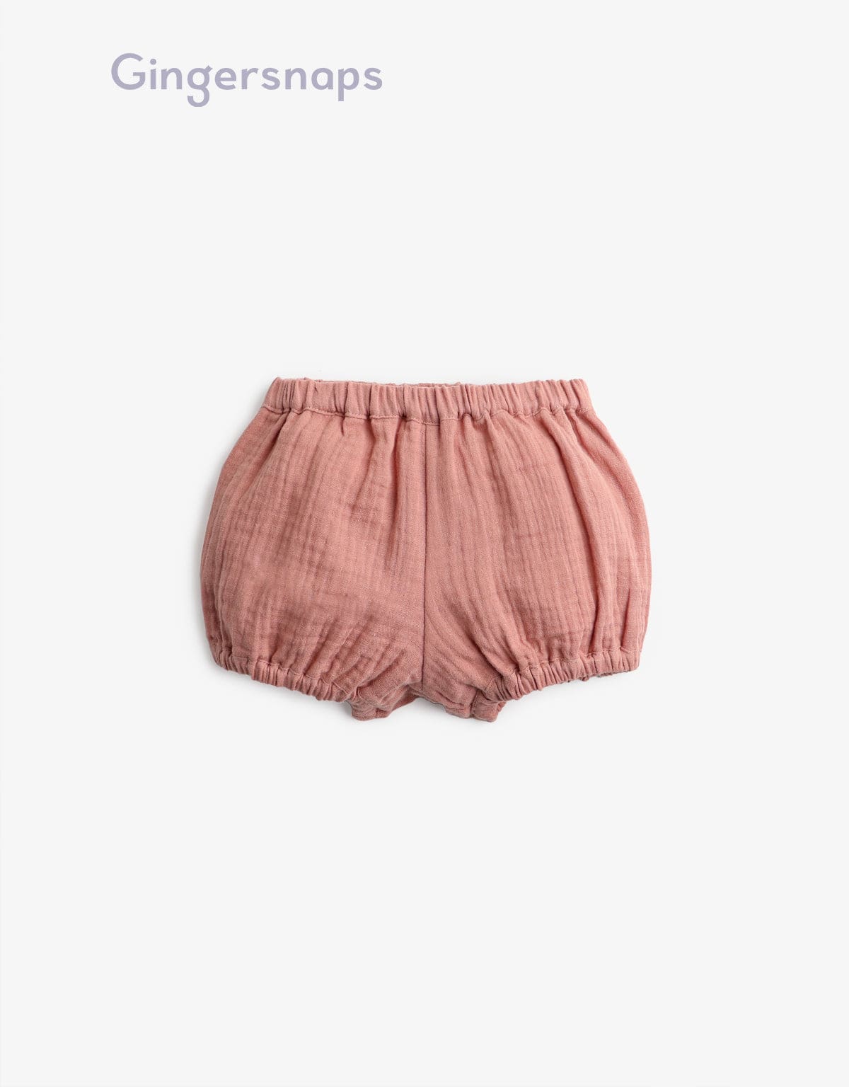 جينجرسنابس طقم كاجوال بناتي ببلوزة بحمالات وشورت وردي