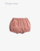 جينجرسنابس طقم كاجوال بناتي ببلوزة بحمالات وشورت وردي