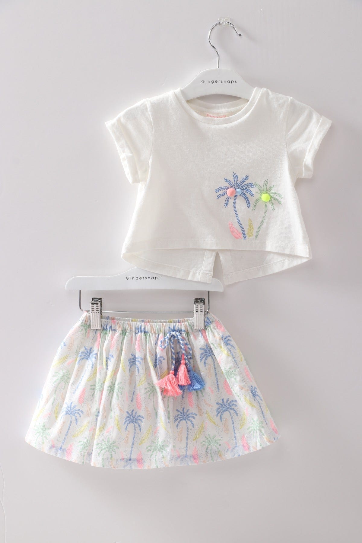 جينجرسنابس تنورة بناتي رضع مشجرة متعدد الألوان