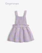 جينجرسنابس سالوبيت فستان مشجرة أطفال بناتي أرجواني