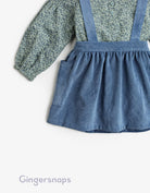 جينجرسنابس سالوبيت تنورة بجيوب أطفال بناتي متعدد الألوان