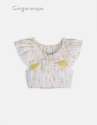 جينجرسنابس طقم بناتي قطعتين منقط توب وتنورة متعدد الألوان