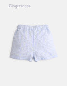 جينجرسنابس طقم أطفال بناتي قطعتين شورت وبلوزة أزرق