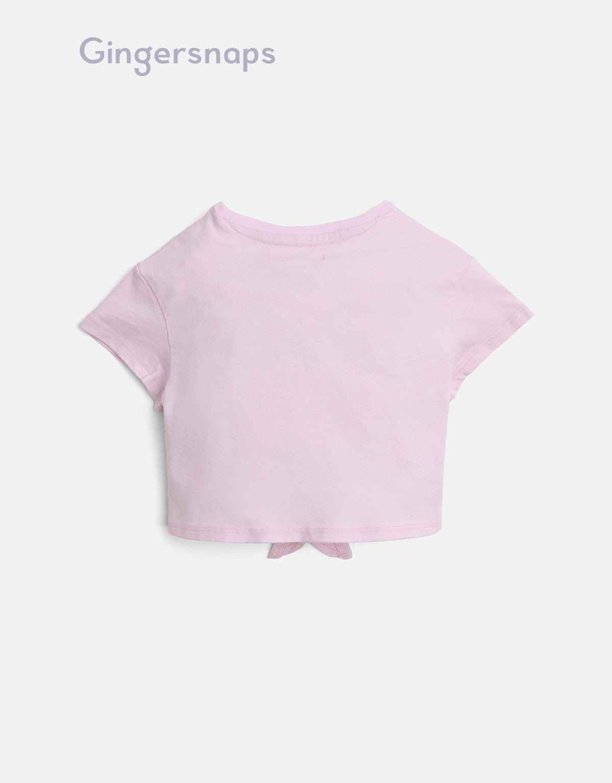 جينجرسنابس تي شيرت بنات بيبي بطبعة شمس بنفسجي