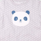 جينجرسنابس بلوزة اطفال رضع نص كم برسمة دب أخضر فاتح لامع